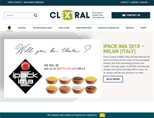 Tablet Screenshot of clextral.com